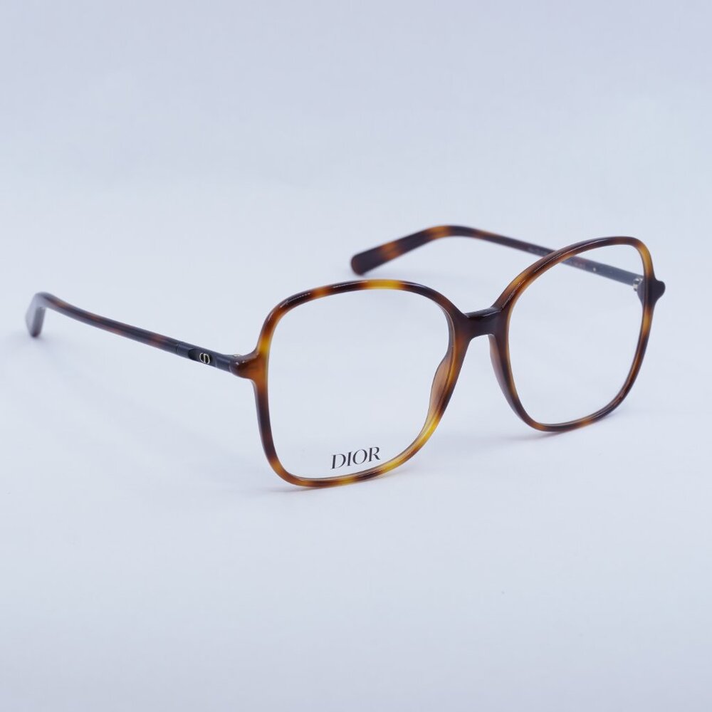 Dior MINI CD O B2I 2600 Eyeglasses Light Havana Frame 55mm - Lowest Price! - Picture 5 of 13